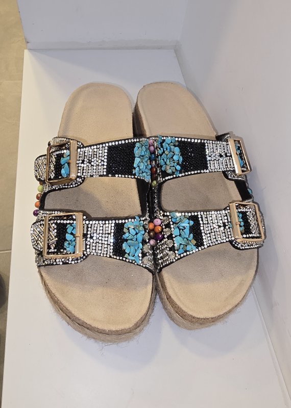 TAŞLI KALIN TABAN TERLİK