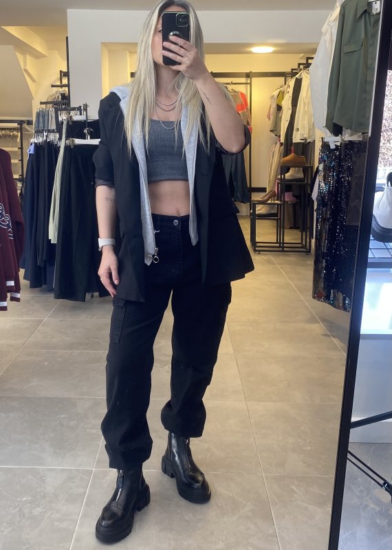 Sweat Detay Blazer
